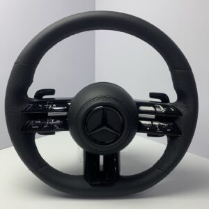 Mercedes-AMG "Dragonfly Style" Leather Steering Wheel, compatible with multiple models such as Mercedes C-Class (W205), E-Class (W213), GLC (X253), GLE (W167), etc