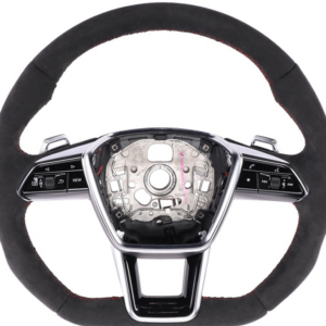 Custom Alcantara Suede Sport Steering Wheel for Audi A3 A4 A5 A6 Q3 Q5 RS Models