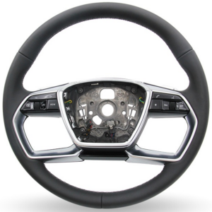Custom Premium Nappa Leather Multi-Function Steering Wheel for Audi A3 A4 A5 A6 Q3 Q5 & VW Models