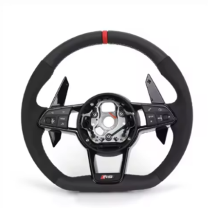 High-Quality RS Style Steering Wheel for Audi A3 S3 A4 S4 A5 Q3 Q5 / RS3 RS4 RS5 2018-2024.