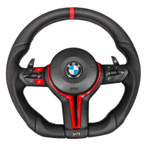 BMW F-Series Leather Steering Wheel Speed Red Edition